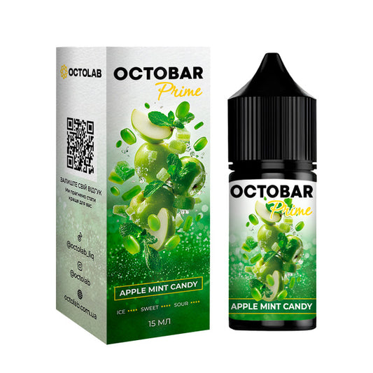 Ароматизатор Octobar Prime - Apple Mint Candy 7.5мл