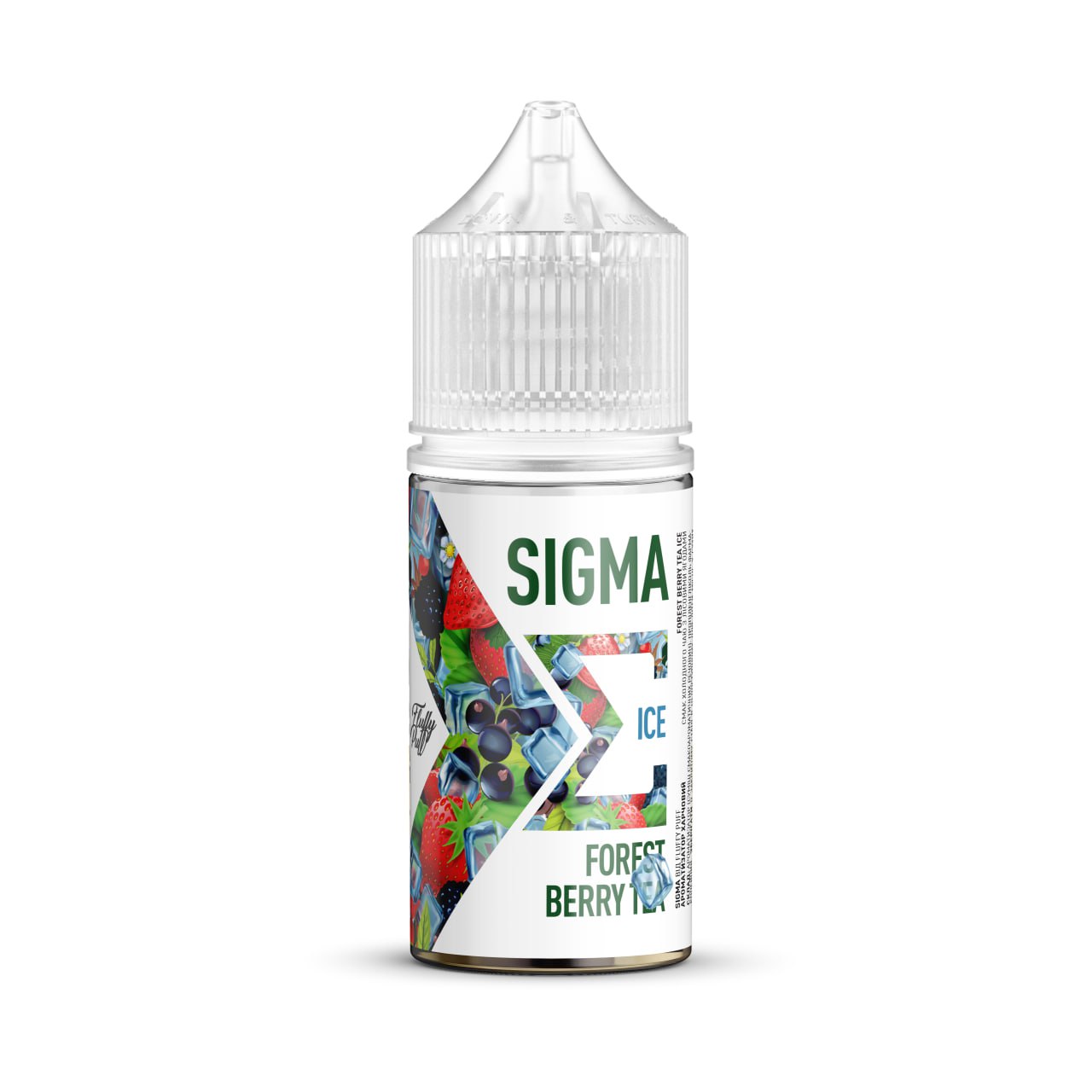 Ароматизатор Fluffy Puff SIGMA - Forest Berry Tea Ice 12мл