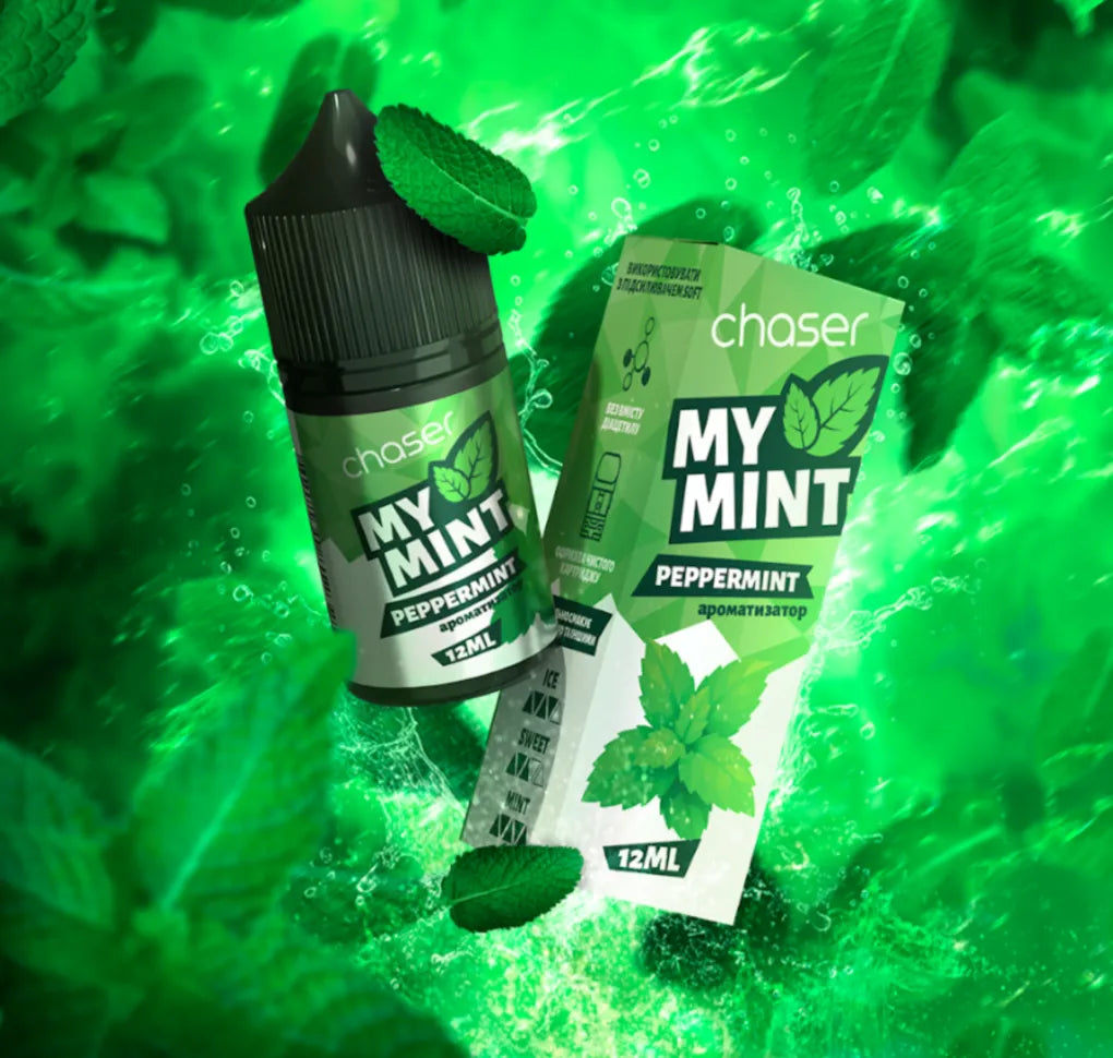 Ароматизатор CHASER MY MINT - PEPPERMINT 12мл