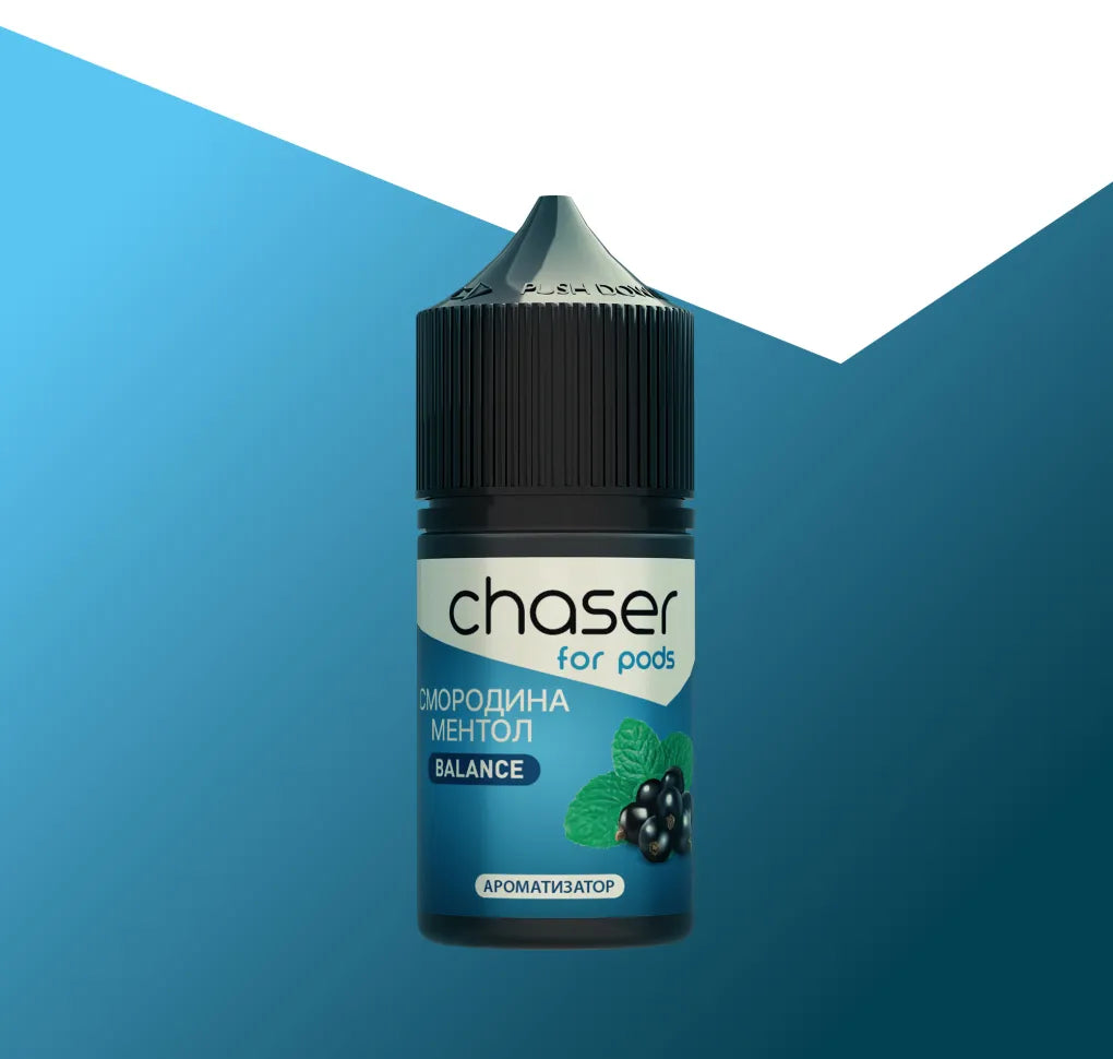 Ароматизатор CHASER F/P - СМОРОДИНА МЕНТОЛ 12мл