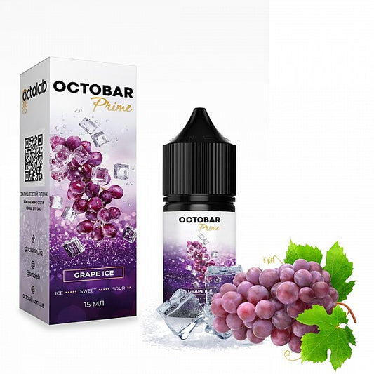 Ароматизатор Octobar Prime - Grape Ice 7.5мл