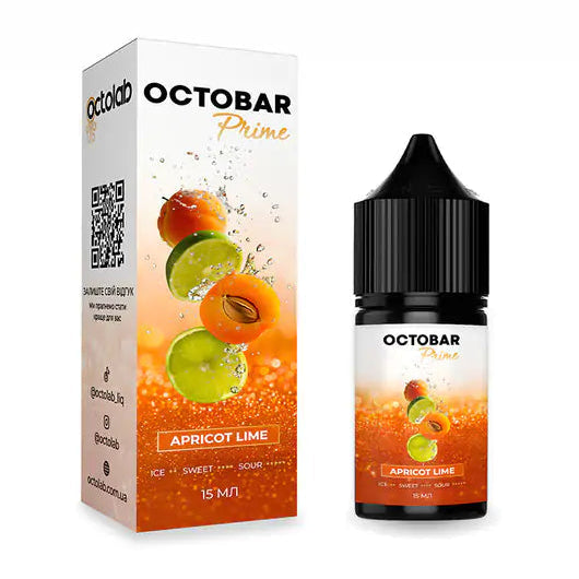 Ароматизатор Octobar Prime - Apricot Lime 15ml