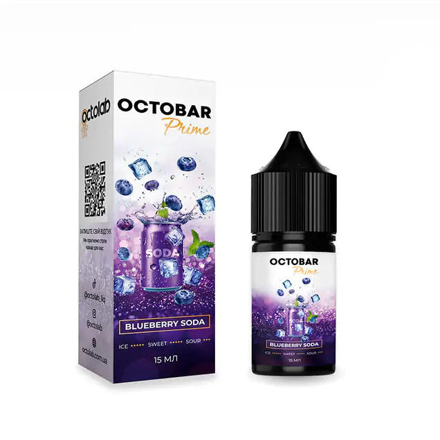 Ароматизатор Octobar Prime - Blueberry Soda 15ml