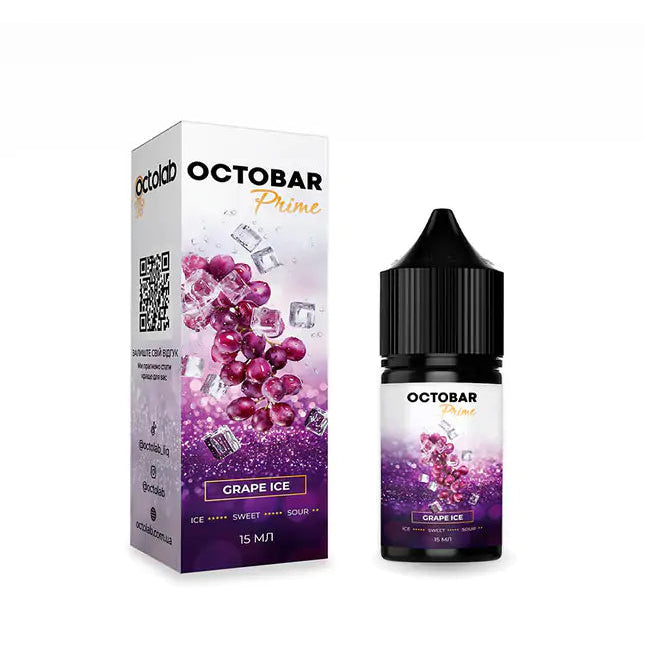 Ароматизатор Octobar Prime - Grape Ice 15ml