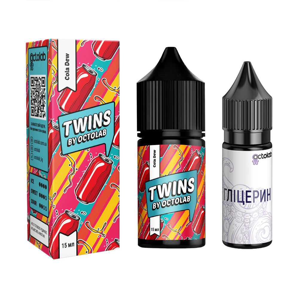 Ароматизатор Twins - Cola Dew 15мл