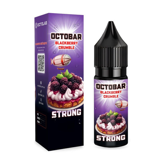 Ароматизатор Octobar Strong - Blackberry Crumble 15мл