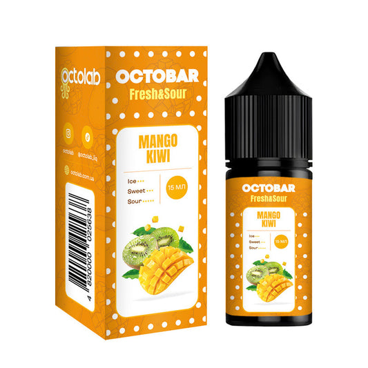 Ароматизатор Octobar Fresh & Sour - Mango Kiwi 15мл
