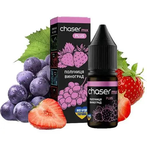 Ароматизатор CHASER MIX - ПОЛУНИЦЯ ВИНОГРАД 12мл