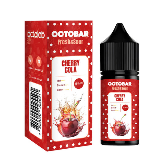 Ароматизатор Octobar Fresh & Sour - Cherry Cola 15мл