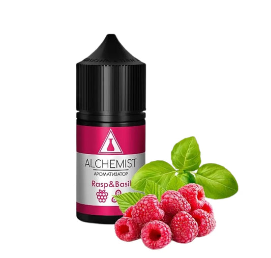Ароматизатор ALCHEMIST - RASP & BASIL 12мл