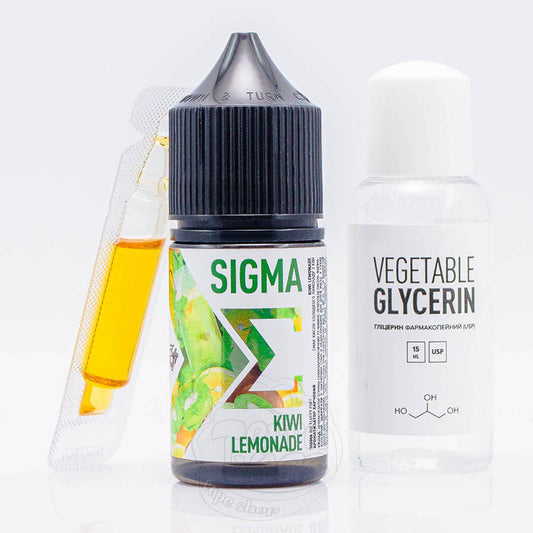 Ароматизатор Fluffy Puff SIGMA - Kiwi Lemonade 12мл