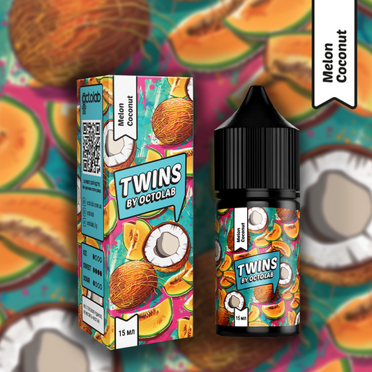 Ароматизатор Twins - Melon Coconut 15мл