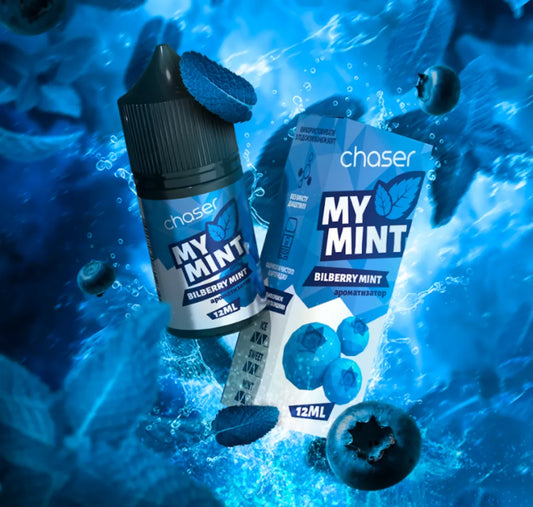 Ароматизатор CHASER MY MINT - BILLBERRY MINT 12мл
