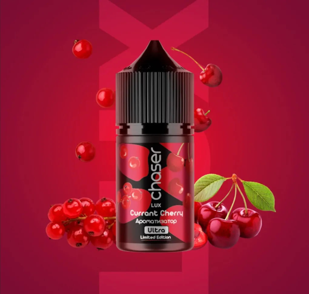 Ароматизатор CHASER LUX - CURRANT CHERRY LIMITED 12мл