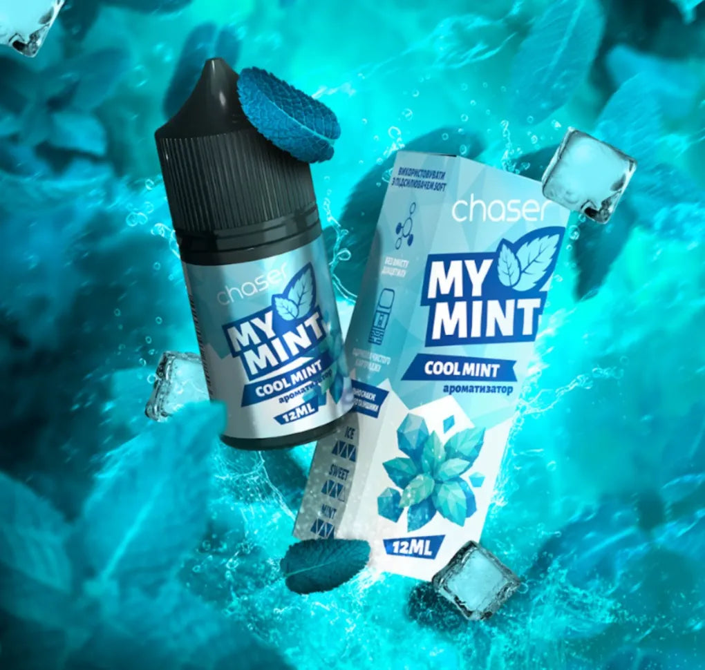 Ароматизатор CHASER MY MINT - COOL MINT 12мл