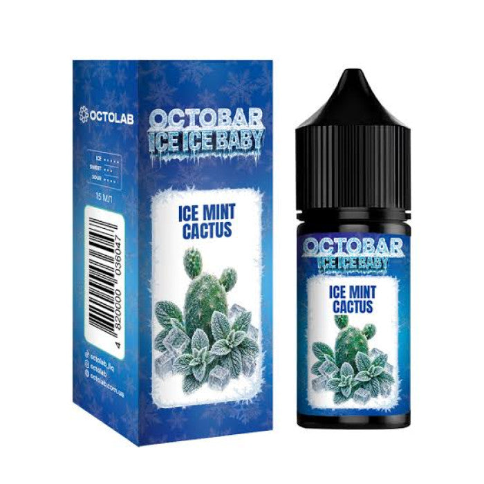 Ароматизатор Octobar Ice Ice Baby 15ml Ice Mint Cactus