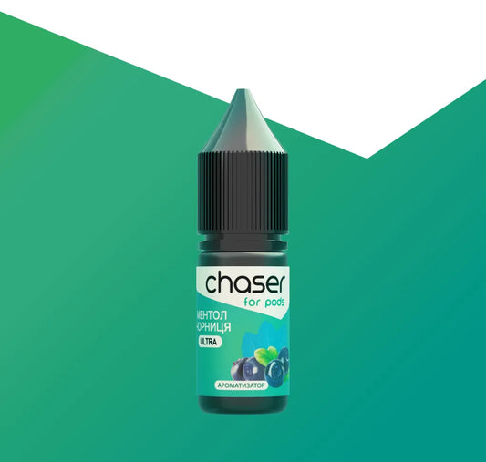 Ароматизатор CHASER F/P - ЧОРНИЦЯ З МЕНТОЛОМ 4мл