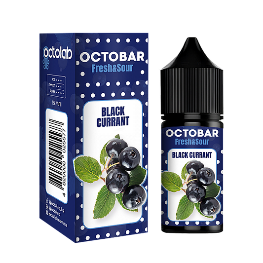 Ароматизатор Octobar Fresh & Sour - Black Currant 15мл