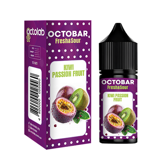 Ароматизатор Octobar Fresh & Sour - Kiwi Passionfruit 15мл