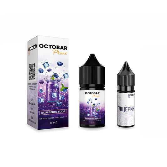 Ароматизатор Octobar Prime - Blueberry Soda 15ml