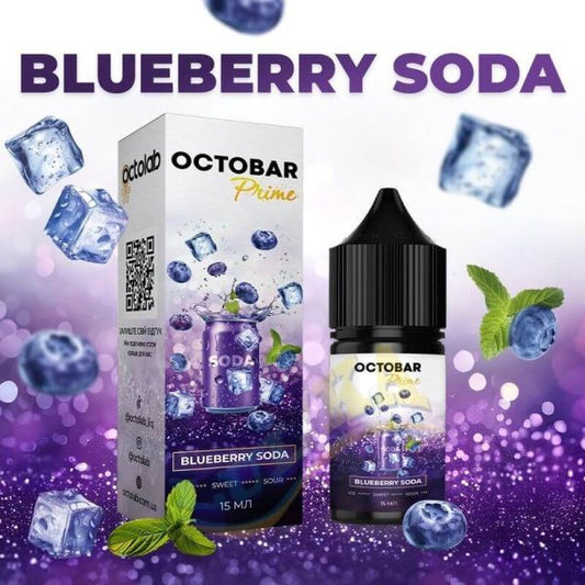 Ароматизатор Octobar Prime - Blueberry Soda 7.5мл
