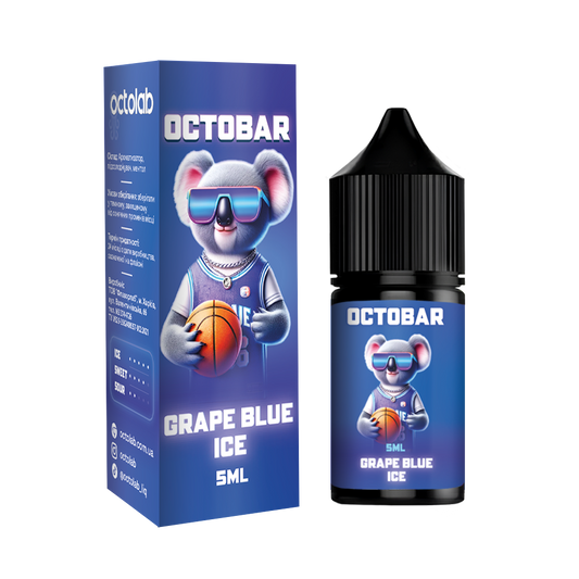 Ароматизатор Octobar NFT - Grape Blue Ice 5мл
