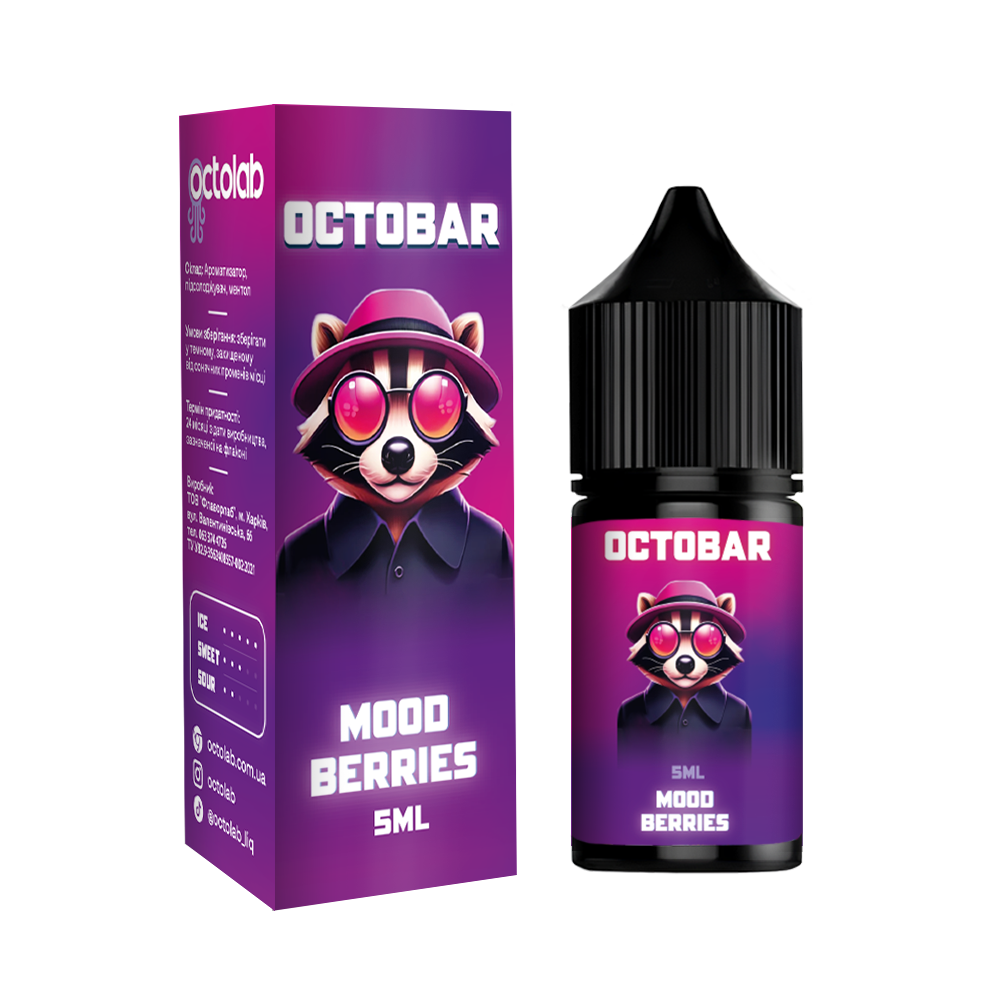 Ароматизатор Octobar NFT - Mood Berries 5мл
