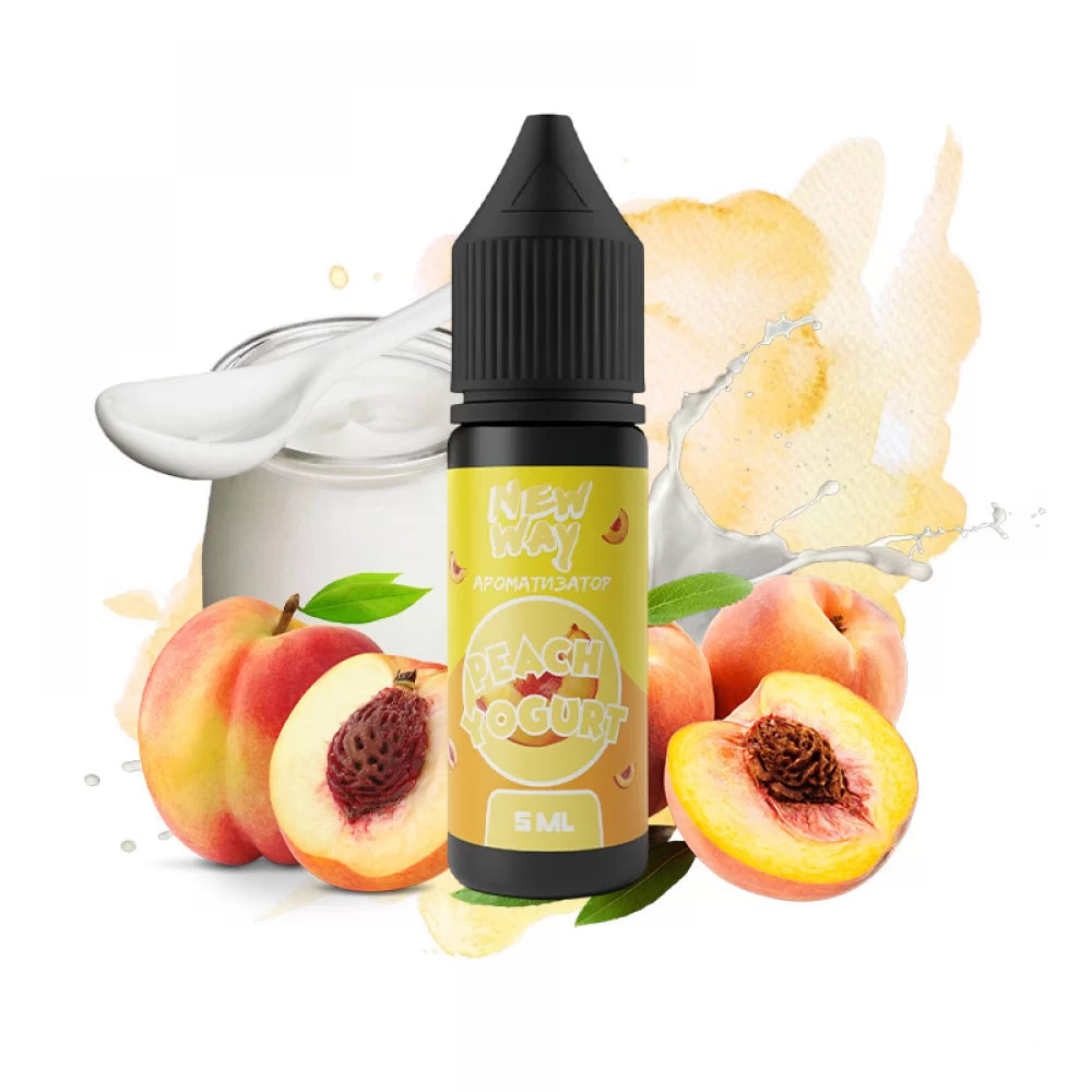 Ароматизатор NewWay Ice - Peach Yogurt 5мл