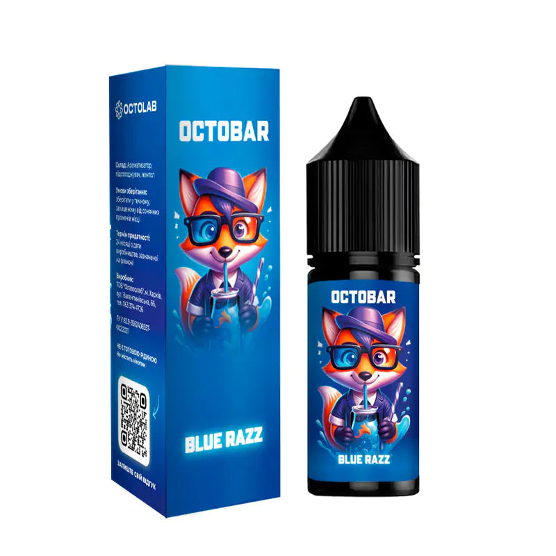 Ароматизатор Octobar NFT - Blue Razz 15ml